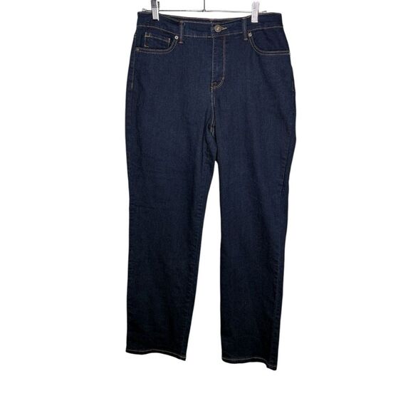 Style & Co dark wash straight leg jeans size 8 short - Picture 2 of 5